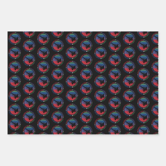 Kampfkunst - Karate-Grundwerte Geschenkpapier Set (Vorderseite 2)