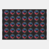 Kampfkunst - Karate-Grundwerte Geschenkpapier Set (Vorderseite)