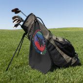 Kampfkunst - Karate-Grundwerte Golfhandtuch (Gras)