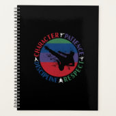 Kampfkunst - Karate-Grundwerte Planer (Vorderseite)