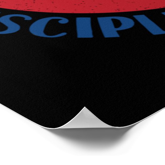 Kampfkunst - Karate-Grundwerte Poster (Ecke)