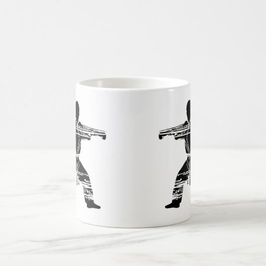 Kampfkunst Karate Kaffeetasse (Mittel)