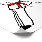 Kampfkunst Kinder Wall Border Poster (Ecke)