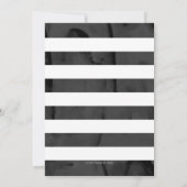 Kampfkunst Kung Fu Karate Einladung zum Geburtstag (Rückseite)