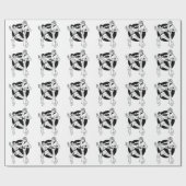 Kampfkunst-Packpapier Geschenkpapier (Flach)