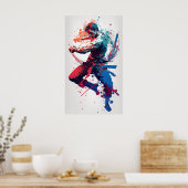 Kampfkunst Poster (Küche)