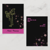 Kampfkunst-Prinzessin Visitenkarte (Vorne/Hinten)