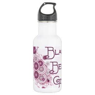 Kampfkunst-rosa Schmetterlings-Gürtel-Mädchen Trinkflasche