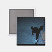 Kampfkunst : Schattenhaftigkeit Magnet (Vorderseite/Rückseite)