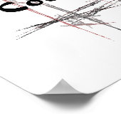 Kampfkunst Taekwondo Tenets Courtesy Poster (Ecke)