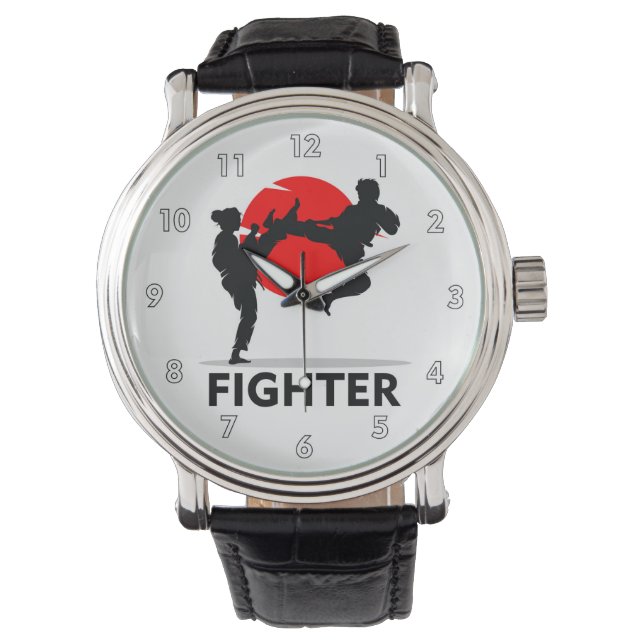 Kampfkunst und Kampfkunst Armbanduhr (Vorderseite)