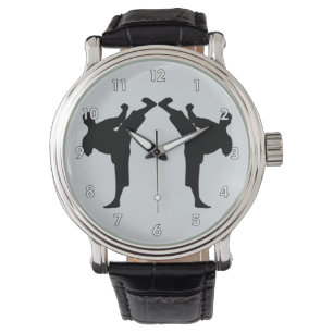 Kampfkunst und Kampfkunst Armbanduhr