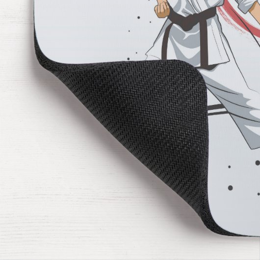 Kampfkunst und Kampfkunst Mousepad (Ecke)