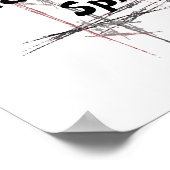 Kampfkunst - unheimlicher Geist Poster (Ecke)