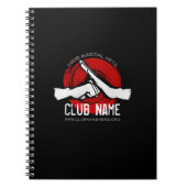 Kampfkunst-Verein Notizblock (Vorderseite)