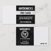 Kampfkunst-Visitenkarte VIP-Durchlauf Rabattkarte (Vorne/Hinten)