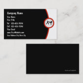 Kampfkunst-Visitenkarte Visitenkarte (Vorne/Hinten)