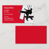 Kampfkunst-Visitenkarte Visitenkarte (Vorne/Hinten)