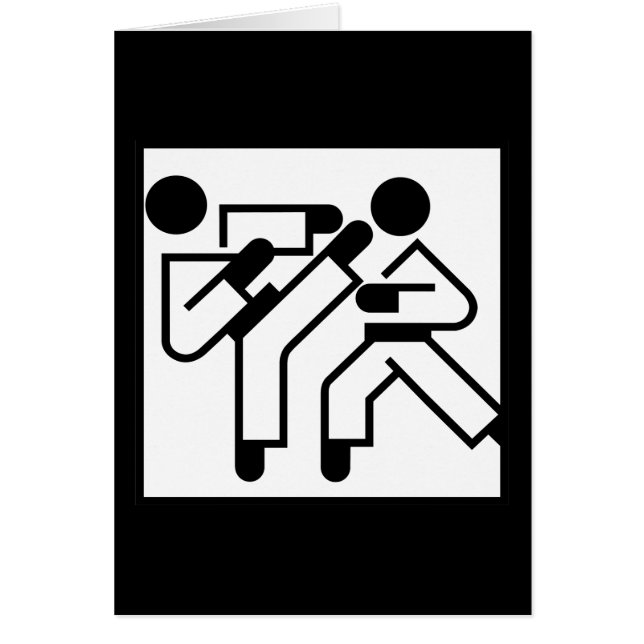 Kampfkunst-Zahlen (Vorne)