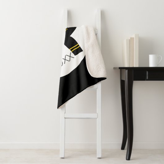 Kampfkunst Zweite Stufe Schwarzer Gürtel Sherpadecke (Beispiel)