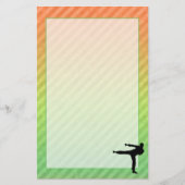 Kampfkünste Briefpapier (Vorderseite)