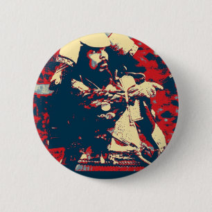 Kampfkünste bushido japanische Krieger Samurais Button