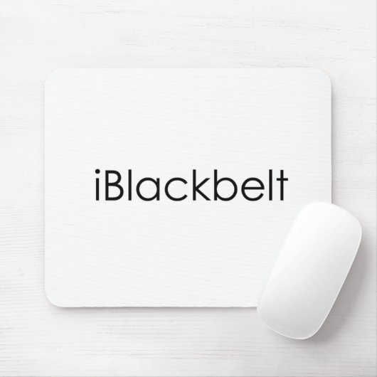 Kampfkünste iBlackbelt Mousepad (Mit Mouse)