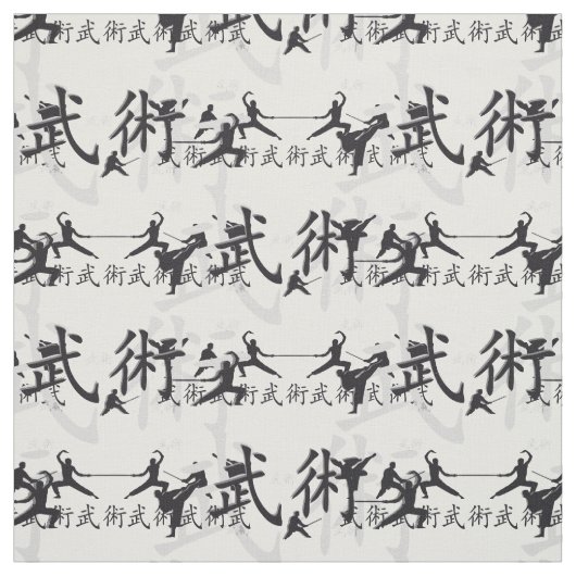 Kampfkünste Stoff (Muster)