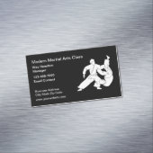 Kampfkunstklasse Moderne Magnetkarten Magnetische Visitenkarte (Beispiel)