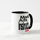 Kampfkunstlehrer machen es besser tasse (VorderseiteRechts)