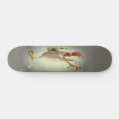 Kampfkünstlerisches Hühnchen Skateboard (Horizontal)