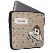 Kampfkunstmeisteruhu Laptopschutzhülle (Vorne Rechts)