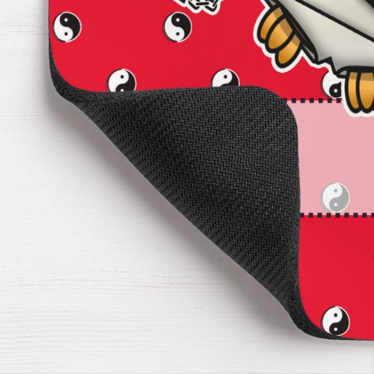 Kampfkunstmeisteruhu Mousepad (Ecke)