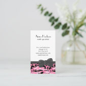 Kampflage Muster, Militärmuster, Camouflage, Armee Visitenkarte (Stehend Vorderseite)