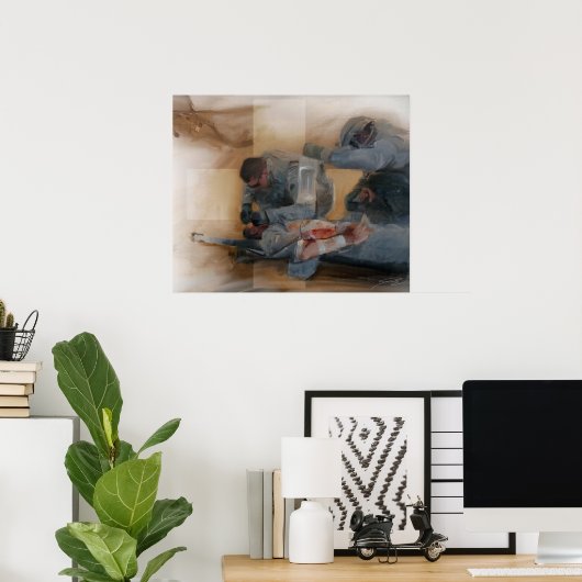 Kampfmedizin Poster (Heimbüro)