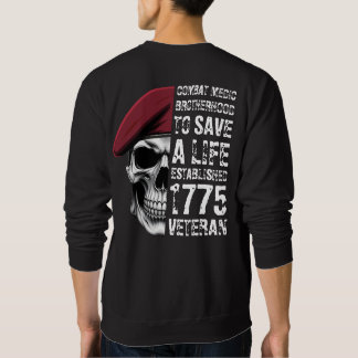 Kampfmediziner Bruderschaft Veteran Sweatshirt