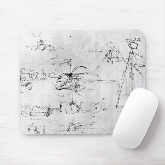 Kampfmittelentwürfe, fol. 40v-a mousepad (Mit Mouse)