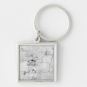 Kampfmittelentwürfe, fol. 40v-a schlüsselanhänger