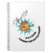 Kampfmusik Notizblock (Vorderseite)