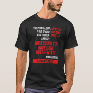 Kampfpflegerin Missbrauch Kriegerin Notfallstation T-Shirt