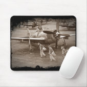 Kampfpilotenausbildung auf P-47-Donnerbolzen Mousepad (Mit Mouse)