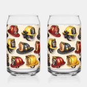 Kampfpilotenhelm-Muster Dosenglas (Rechts)