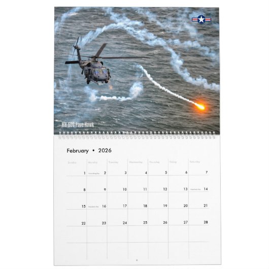 KAMPFROREN - Luftwaffenhubschrauber und VTOL Kalender (Feb 2026)