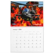 KAMPFROTOREN - Armeehubschrauber Kalender (Jan 2026)