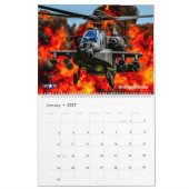 KAMPFROTOREN - Armeehubschrauber Kalender (Jan 2027)