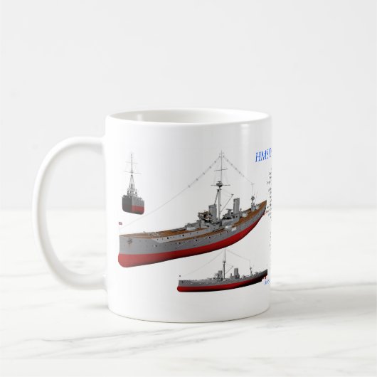 Kampfschiff Kaffeetasse (Links)