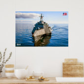 KAMPFSCHIFF - LCS-16 POSTER (Küche)