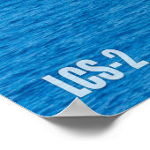 KAMPFSCHIFF - LCS-4 POSTER (Ecke)