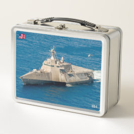 KAMPFSCHIFF - LCS METALL BROTDOSE