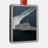 Kampfschiff Unabhängigkeit im Golf von Mexiko Ornament Aus Metall (Rechts)